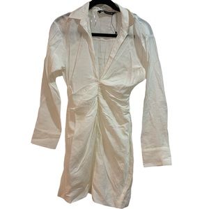 White Zara Dress sz XS